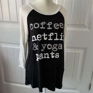 Soft Studded Graphic Raglan